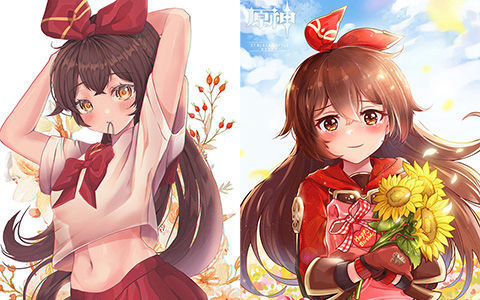 [会员][原神]安柏 高清图片CG包[323P]