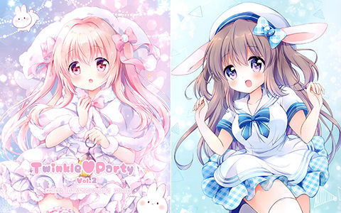 [会员][画集][へっぽこうさぎ＊cafe (ちぃか)]Twinkle Party2[19P]