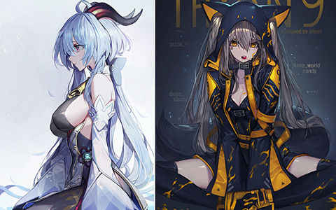 [会员][Chyan(chyaan11)]Pixiv+推特图片包[196P]