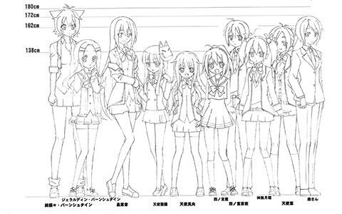 [会员][线稿集]GJ部 动画线稿原画集[96P]