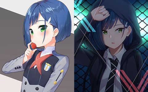 [会员][DARLING in the FRANXX]莓(015) 高清图片CG包[598P]