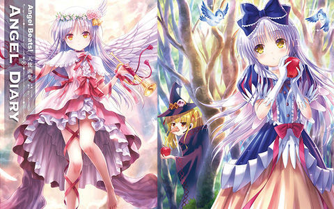 [会员][画集][Key/ビジュアルアーツ (ごとP)]Angel Beats! 天使画集 ANGEL DIARY[146P]