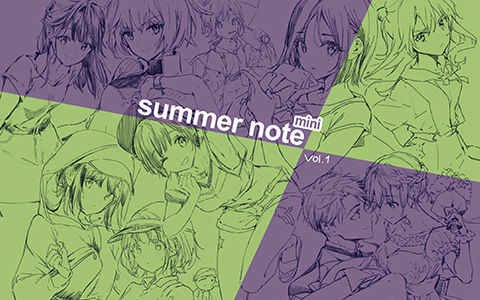 [会员][画集][atelier Tiv artworks (Tiv)]summer note mini vol.1[08P]