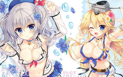 [会员][画集][あめ のち ゆき (あめとゆき)]かんむすこれくしょん9.5[04P]