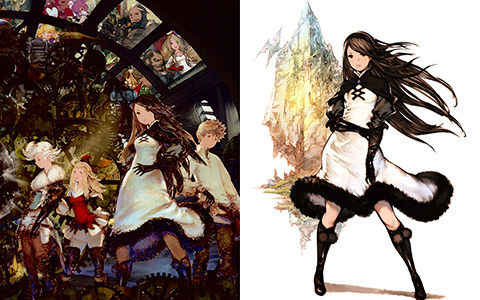[会员][画集]BRAVELY DEFAULT Design Works THE ART OF BRAVELY 2010-2013[263P]