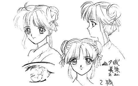 [会员][线稿集]不思议游戏 动画线稿原画集[60P]