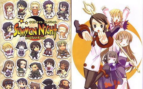 [会员][画集][黑星红白(饭冢武史)]Summon Night Collection[44P]