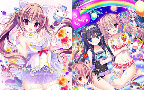 [会员][画集][二十極秘屋 (師走ほりお)]Orangette Coeur[15P]