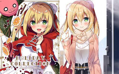 [会员][画集][stripe orange (住咲ゆづな)]holiday collection[11P]