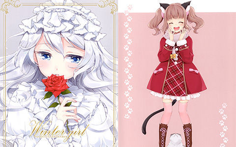 [会员][画集][NatuRal (葉月ナツ)]Winter girl[11P]