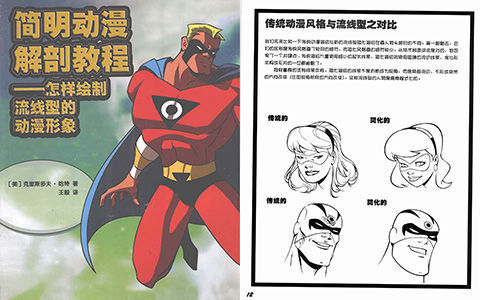 [漫画教程]简明动漫解剖教程 怎样绘制流线型的动漫形象[162P]