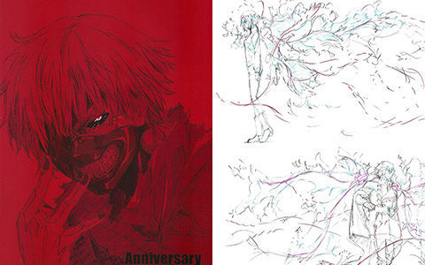 [会员][线稿集]东京食尸鬼(東京喰種)Anniversary[15P]