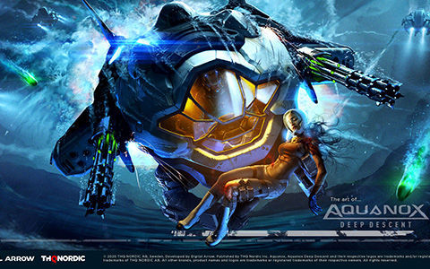 [会员][画集]The Art of Aquanox Deep Descent[47P]