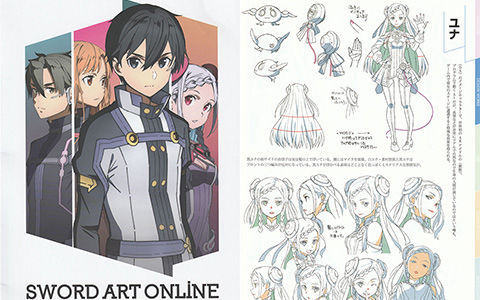 [会员][画集]刀剑神域剧场版 序列之争 设定集[210P]