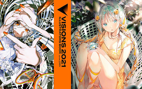 [会员][画集]VISIONS 2021 ILLUSTRATORS BOOK[368P]