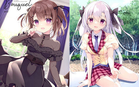 [会员][画集][CANVAS+GARDEN (宮坂みゆ、宮坂なこ)]Bouquet vol.32[23P]
