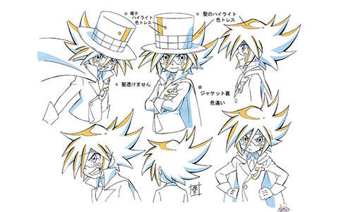 [会员][线稿集]怪盗Joker 动画线稿原画集[126P]