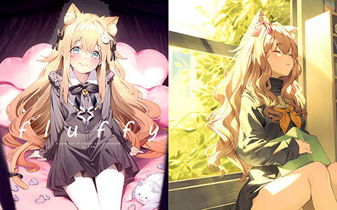 [会员][画集][にゅむproduction (にゅむ)]fluffy[29P]