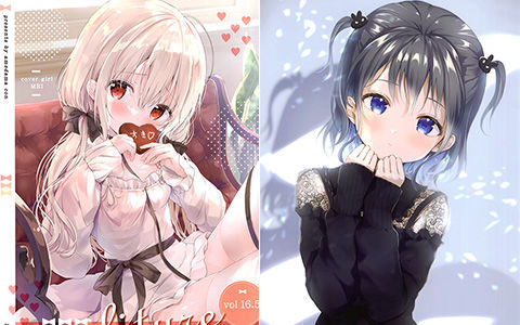 [会员][画集][あめうさぎ(飴玉コン)]confiture あめうさぎイラストコレクション vol.16.5[14P]