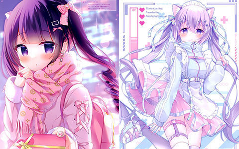 [会员][画集][Cheer up! (桃稚ちあ)]CHIACOLLE 5[18P]