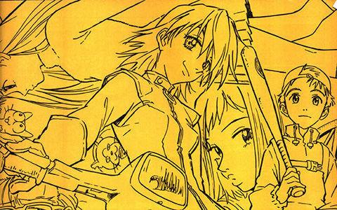 [会员][线稿集]FLCL Design Works[80P]