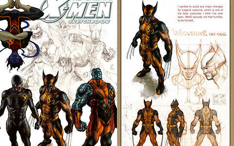 [会员][画集]Astonishing X-Men Sketchbook[32P]