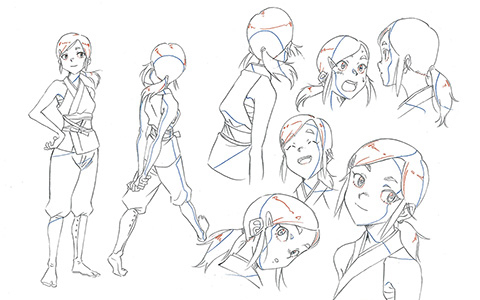 [会员][线稿集][日本アニメ（ーター）見本市]01 龍の歯医者[51P]