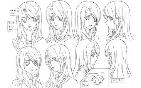 [会员][线稿集]替身 动画原画设定资料集[205P]