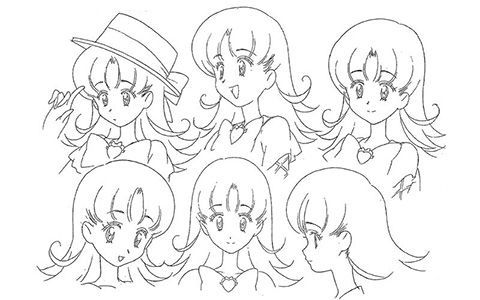[会员][线稿集]明日的娜嘉 动画原画设定资料集[175P]