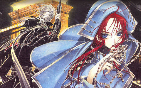 [会员][画集[柴本THORES]トリニティ・ブラッド画集 fabrica theologiae[76P]