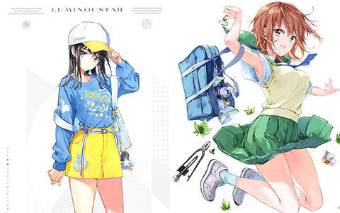 [会员][画集]Tiv画集 LUMINOUSTAR(ルミナスター)[116P]