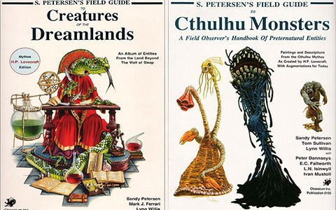 [会员][画集]S. Petersen's Field Guide to Creatures of the Dreamlands + Cthulhu Monsters[131P]