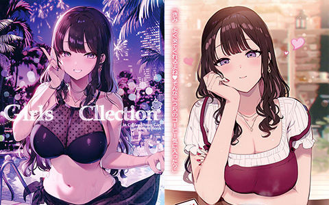 [会员][画集][バイキング (カット)]Gilrls Collection in coffee shop gilrl[11P]