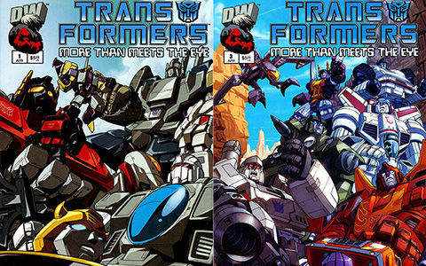 [会员][画集]Transformers More Than Meets The Eye 1-8[541P]