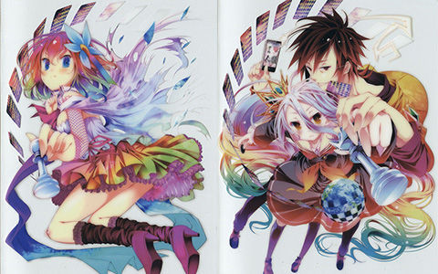 [会员][画集]No Game No Life BD Scans + Booklet[157P]