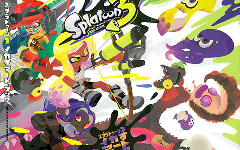 [会员][画集]The Art of Splatoon 3 喷射战士3设定集[403P]