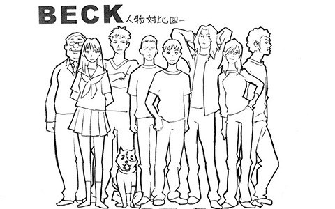 [会员][线稿集]摇滚新乐团 动画资料设定线稿集[98P]