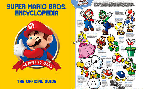[会员][画集]Super Mario BROS. Encyclopedia The Official Guide to the First 30 Years[256P]