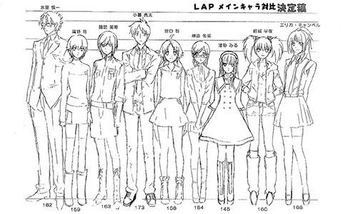 [会员][线稿集]柠檬天使计划 动画线稿原画集[89P]