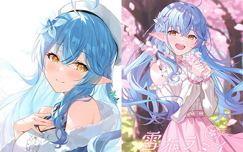 [会员][画集][黒炎紳士]春桜恋曲 雪花ラミィ 画集[13P]