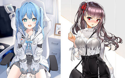 [会员][DDUCK KONG(dndmgpgpd2)]Pixiv+推特图片包[222P]