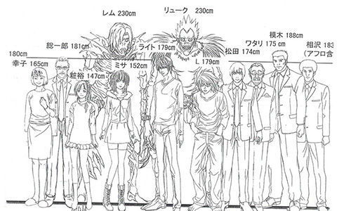 [会员][线稿集]デスノート(死亡笔记) 动画线稿原画集[112P]