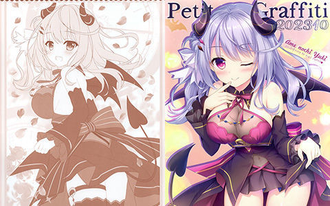 [会员][画集][あめ のち ゆき (あめとゆき)]Petit Graffiti 202310[12P]