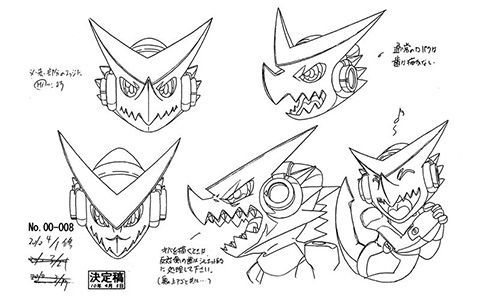 [会员][线稿集]数码宝贝06合体战争 动画线稿原画集[79P]
