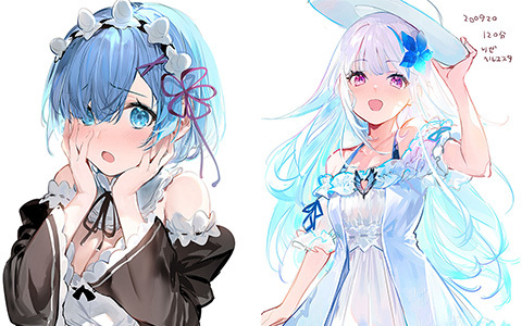 [会员][うみぼうず(Umibouz)]PIXIV+推特图片包[105P]