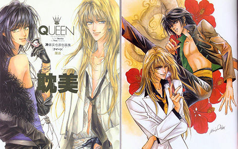 [会员][画集]沖麻実也イラスト集「QUEEN」[160P]