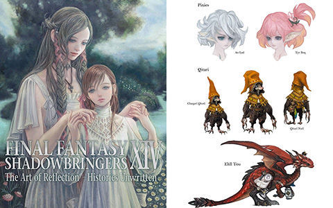 [会员][画集]Final Fantasy XIV -Shadowbringers The Art of Reflection- Histories Unwritten[298P]