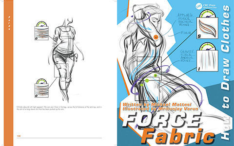 [绘画教程][英文]FORCE 织物[242P]