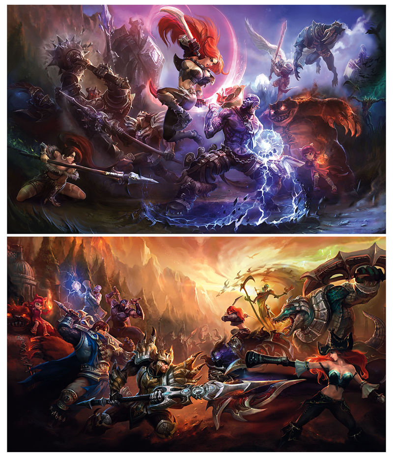 [会员][画集]The Art of League of Legends Vol.1[114P]