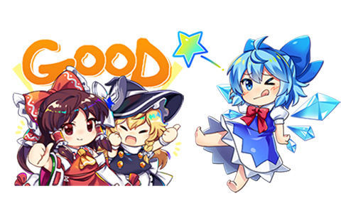 [表情包]東方LostWord Line表情包[40P]